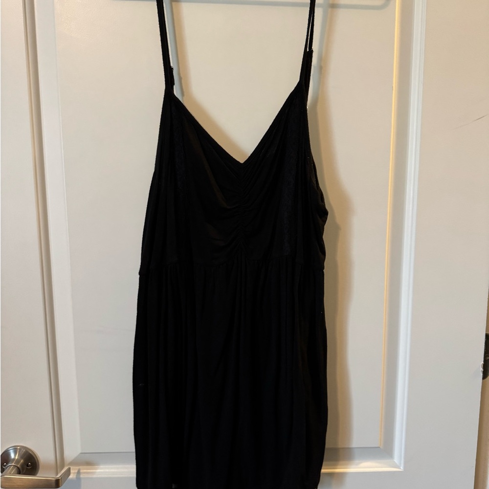 Black Spaghetti Strap Dress